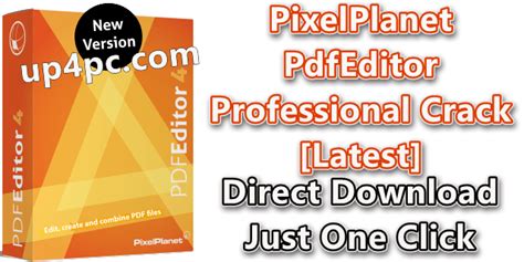 PixelPlanet PdfEditor Professional 4.0.0.20 Full Crack